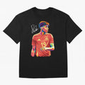 Lamine Yamal Pop Art Oversized T-Shirt Experience FIFA World Cup 2026 Spirit, Built around Argentina, Messi, Stadium Chants, National Pride, Trophy Dreams and Unforgettable Football Memories; Ideal for Fans Who Follow Messi, Cristiano Ronaldo, CR7,