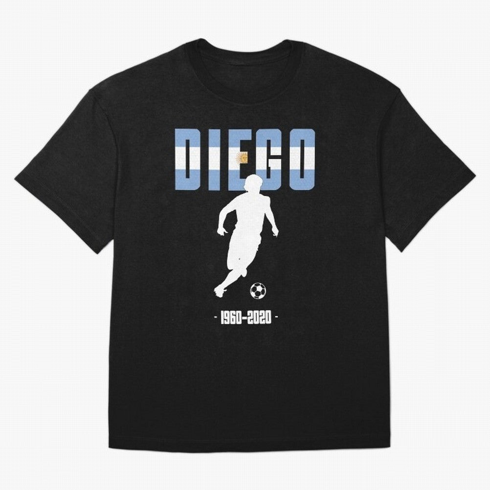 Diego 1960-2020 Oversized T-Shirt Celebrate Global Passion for FIFA World Cup 2026 Connected to Neymar, Argentina, France and Brazil Energy, Game Day Rituals, Football Legends, Country Pride and the Road to the Final; Ideal for Fans Who Follow