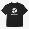This Is Football Oversized T-Shirt Discover Global Football Passion for FIFA World Cup 2026 Group Stage, Capturing Messi and Cristiano Ronaldo, Spain and Netherlands, Stadium Chants, National Pride, Trophy Dreams and Unforgettable Football
