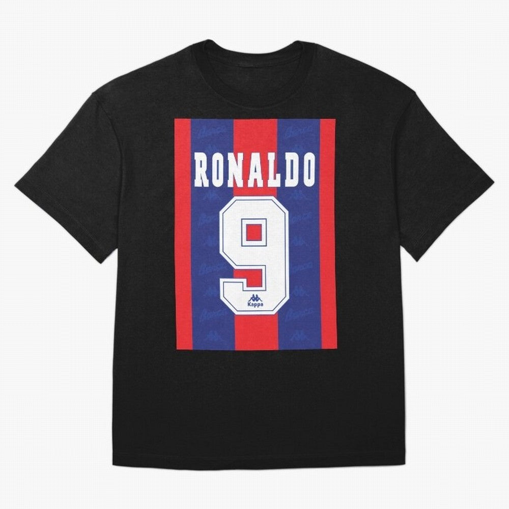 Barcelona Vintage Shirt 1995 Ronaldo 9 Oversized T-Shirt Show Passion for the Stars of Global Football Passion for FIFA World Cup 2026 Group Stage, Capturing CR7, Argentina and Brazil, Goal Celebration Energy, Supporter Heritage, Football Icons and