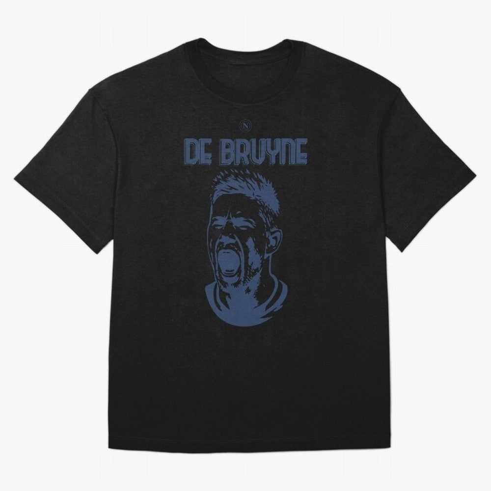 SSC NAPOLI KEVIN DE BRUYNE Oversized T-Shirt Join Supporters Worldwide for Match Day Hype around FIFA World Cup 2026, Haaland and Mbappe, Portugal, Spain and Germany, Football Festival Excitement, Trophy Ambitions, Country Rivalries and Star Player
