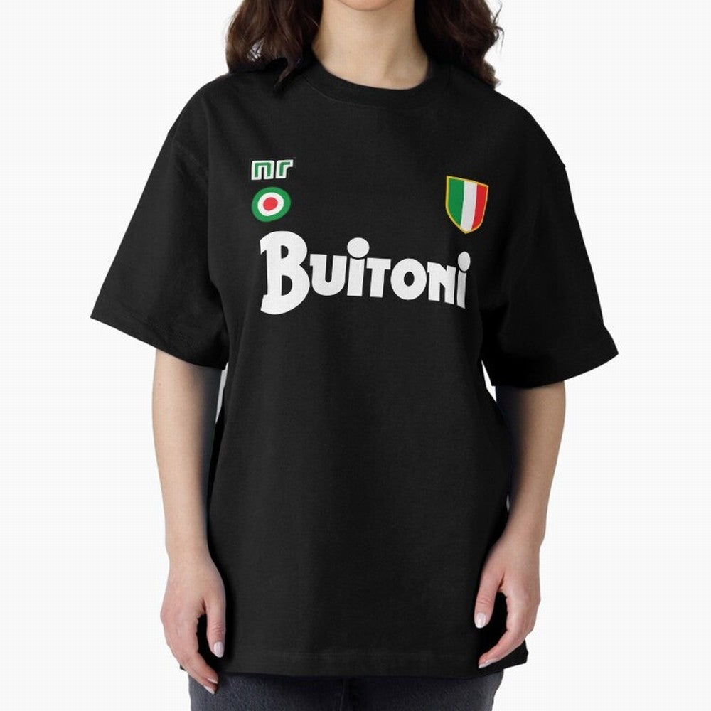 Napoli 1987 Oversized T-Shirt Fuel the Hype around FIFA World Cup 2026 for Fans of Cristiano Ronaldo, Haaland and CR7 and Germany, Bringing Championship Spirit, Famous Goals, Roaring Crowds and International Football Unity; Created for Match Day