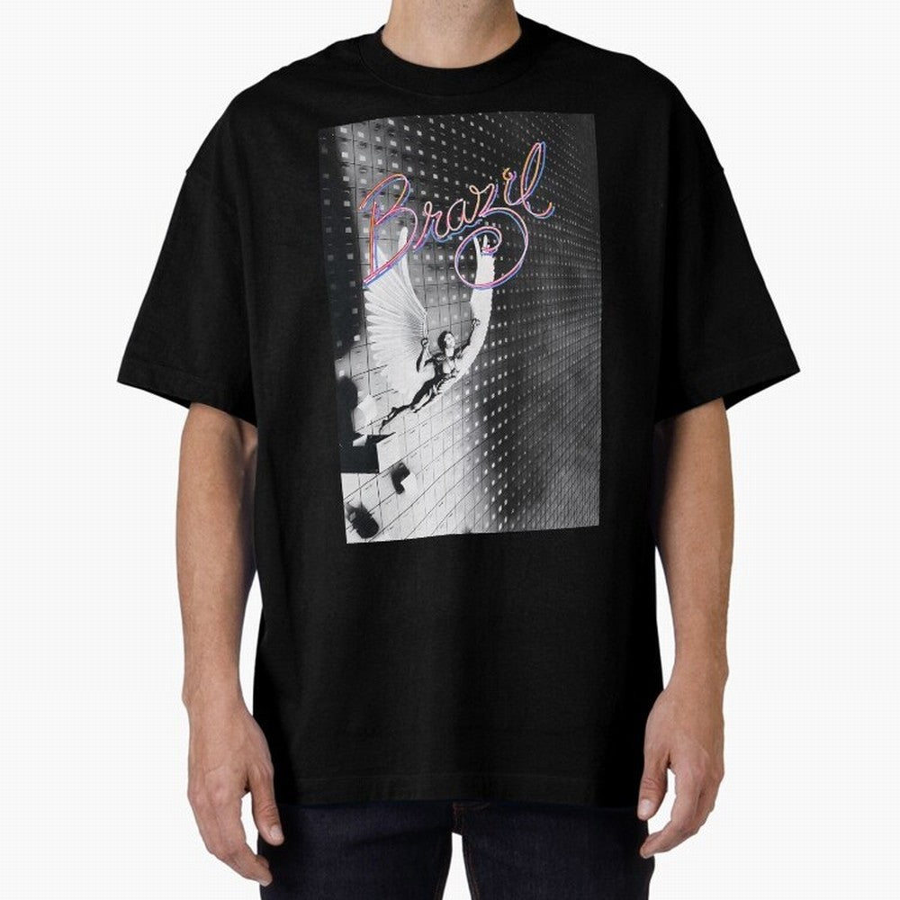Brazil Oversized T-Shirt Share the FIFA World Cup 2026 Journey through CR7 and Messi Highlights, Brazil, Portugal and Argentina Pride, Fan Favorite Moments, National Team Passion, Big Match Drama and Soccer History; Ideal for Fans Who Follow Messi,