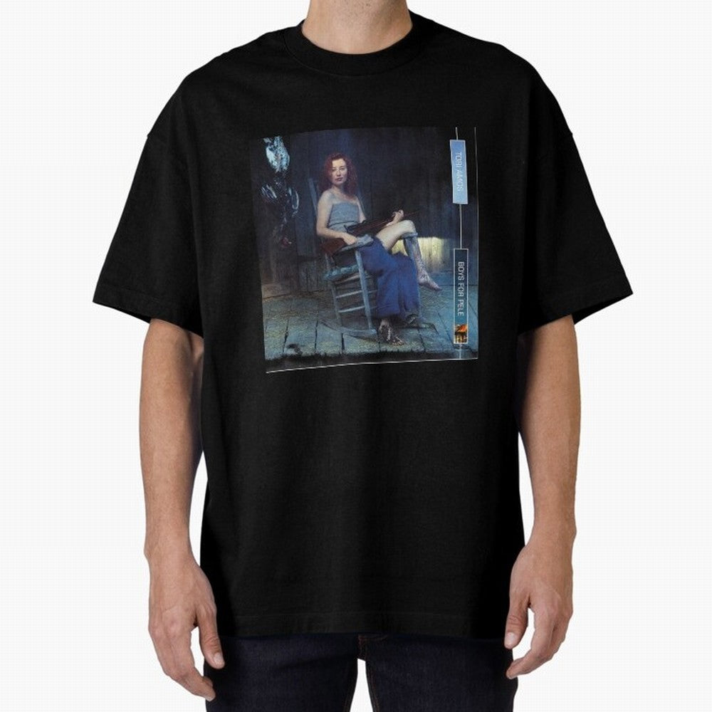 Tori Amos Boys For Pele Album Promo Art Retro Print Oversized T-Shirt Enjoy FIFA World Cup 2026 USA Canada Mexico Spirit, Celebrating England and Germany, Haaland, Tournament Hype, Historic Matchups, Family Viewing Parties and Global Sports Pride;