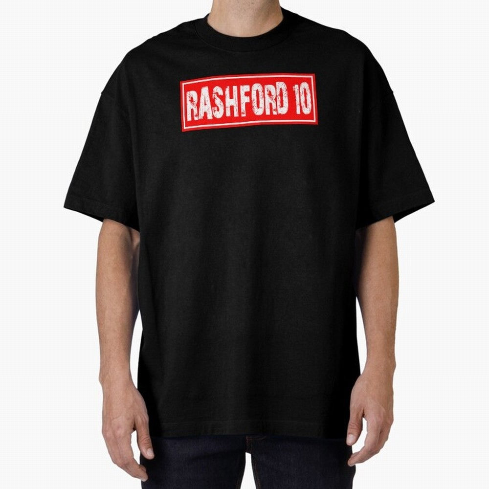 Marcus Rashford Oversized T-Shirt Back the Journey through FIFA World Cup 2026 USA Canada Mexico Inspired by Haaland, Germany Energy, Global Supporter Spirit, Legendary Goals, National Colors and Tournament Celebration; Great for Supporters Who