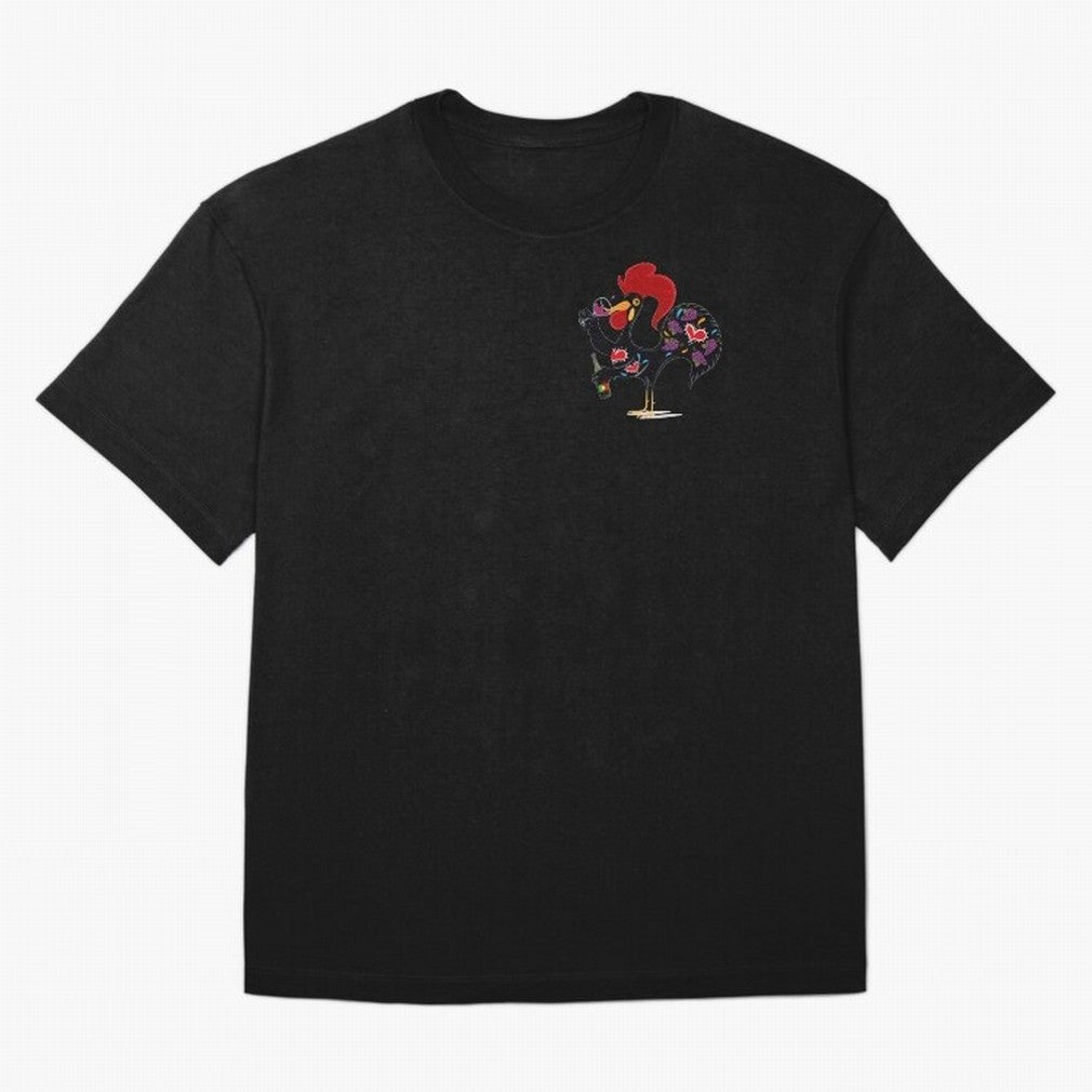Portuguese Rooster Drinking Wine Oversized T-Shirt Make Your Look Match Global Football Passion for FIFA World Cup 2026, Featuring Neymar, Haaland and Cristiano Ronaldo, England, Vintage Soccer Flavor, Modern Football Stars, National Flags and