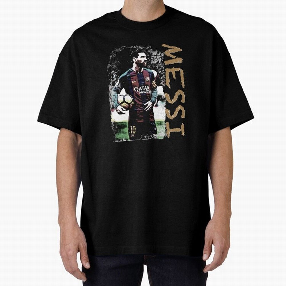 messi 10 Lionel messi FC Barcelona Oversized T-Shirt Celebrate Supporters United by FIFA World Cup 2026 Group Stage Spirit, Celebrating England, France and Netherlands, Neymar, Haaland and Cristiano Ronaldo, Fan Favorite Moments, National Team