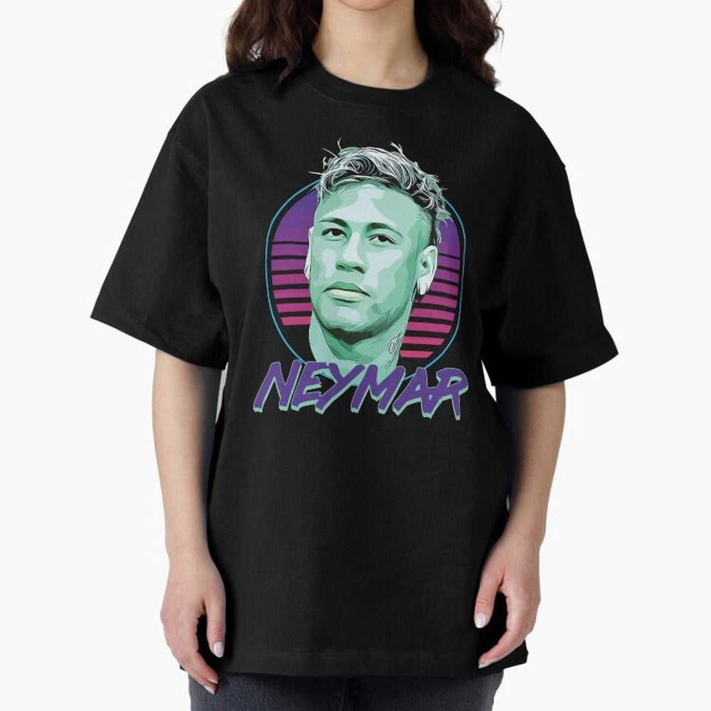 Neymar JR Oversized T-Shirt Share FIFA World Cup 2026 Group Stage Inspired by Mbappe, Brazil, Portugal and Argentina Energy, Football Passion, Legendary Performances, Festival Vibes and Supporter Community; Created for Match Day Parties, Soccer