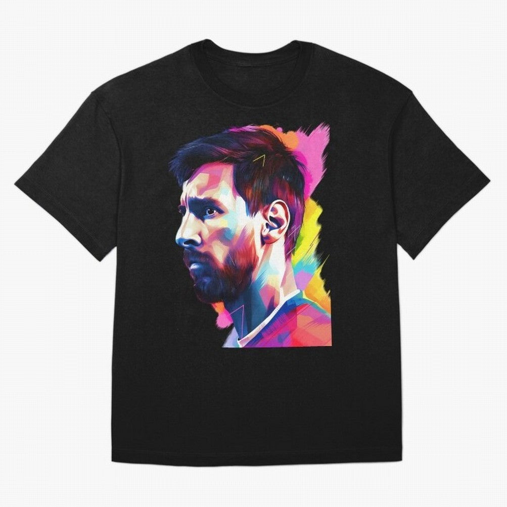 GOAT Messi - illustration Oversized T-Shirt Bring Bold Fan Energy to Global Football Passion for FIFA World Cup 2026 Group Stage, with CR7, England and Germany, Stadium Chants, National Pride, Trophy Dreams and Unforgettable Football Memories;