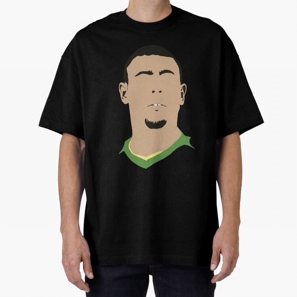 Brazilian Ronaldo Oversized T-Shirt Join Supporters Worldwide for Match Day Hype around FIFA World Cup 2026 USA Canada Mexico, Haaland and Mbappe, France, Sports Nostalgia, International Competition, Famous Players and Unforgettable Victories; Made