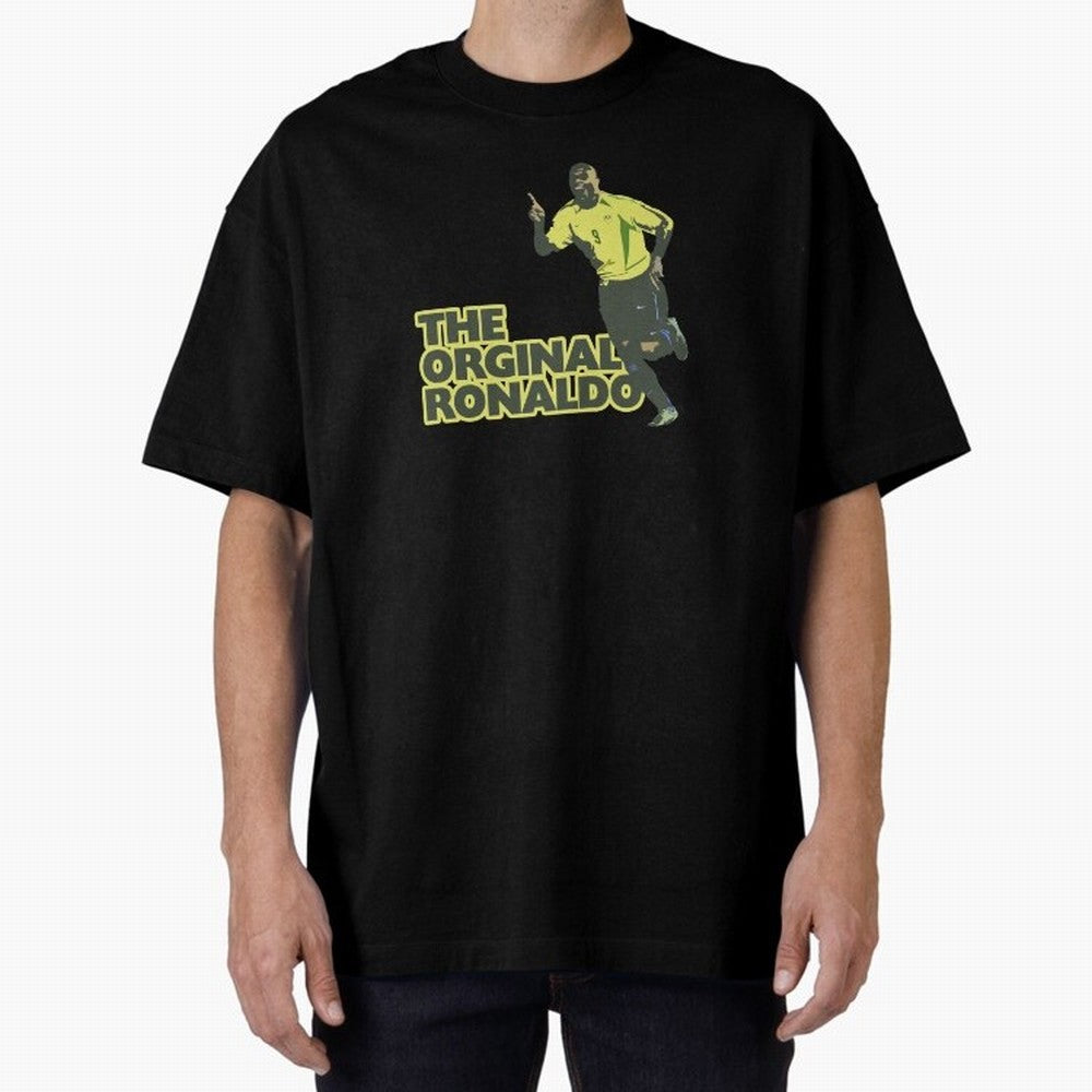 The Orginal Ronaldo Oversized T-Shirt Celebrate Classic Football Spirit in Match Day Hype around FIFA World Cup 2026, Neymar, Haaland and Cristiano Ronaldo, Brazil, Portugal and Argentina, Worldwide Fan Energy, Dramatic Goals, Stadium Lights and
