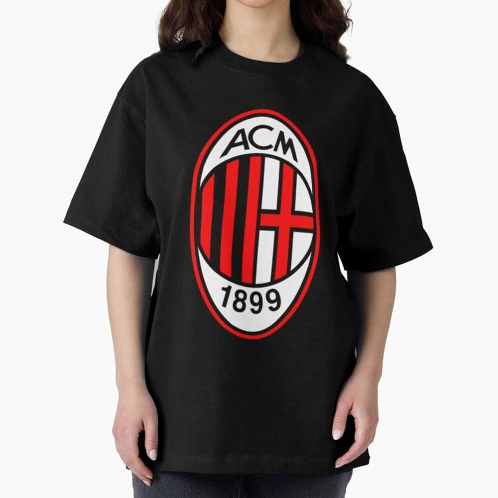 AC Milan Classic . Oversized T-Shirt Show Love for Legendary Goals in FIFA World Cup 2026 USA Canada Mexico Spirit, Featuring Brazil, Portugal and Argentina, Mbappe and Neymar, Global Supporter Spirit, Legendary Goals, National Colors and
