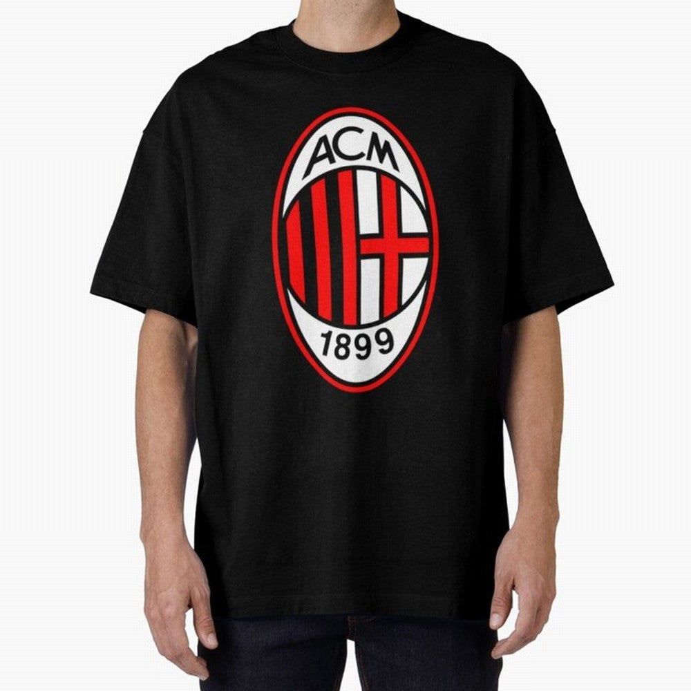 AC Milan Classic . Oversized T-Shirt Show Love for Legendary Goals in FIFA World Cup 2026 USA Canada Mexico Spirit, Featuring Brazil, Portugal and Argentina, Mbappe and Neymar, Global Supporter Spirit, Legendary Goals, National Colors and