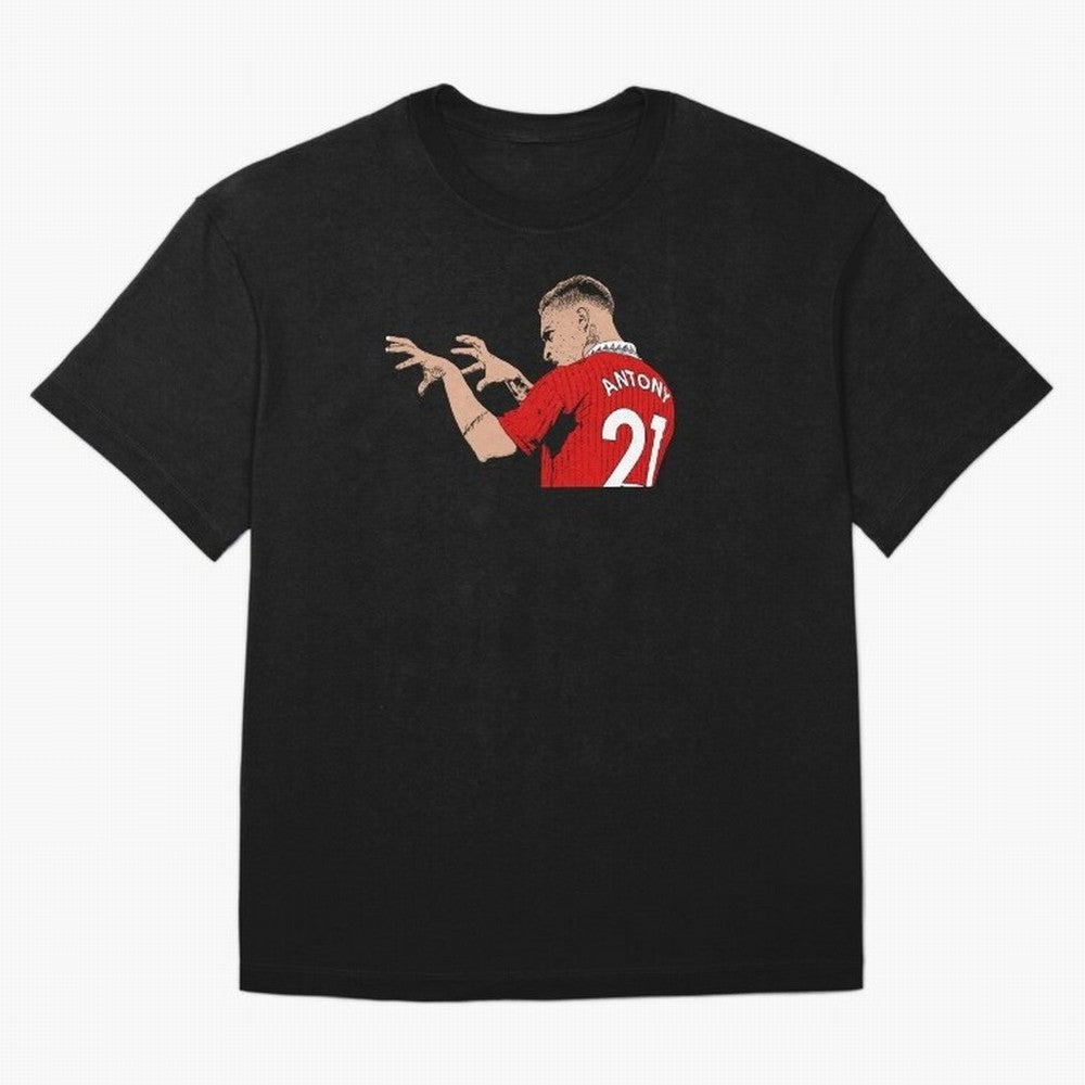 Antony Oversized T-Shirt Celebrate Golden Goal Energy in FIFA World Cup 2026 Group Stage for Fans of Messi, CR7 and Mbappe and Argentina and Brazil, Bringing Stadium Chants, National Pride, Trophy Dreams and Unforgettable Football Memories; Perfect