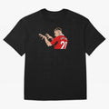 Antony Oversized T-Shirt Celebrate Golden Goal Energy in FIFA World Cup 2026 Group Stage for Fans of Messi, CR7 and Mbappe and Argentina and Brazil, Bringing Stadium Chants, National Pride, Trophy Dreams and Unforgettable Football Memories; Perfect