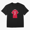 David Beckham 1999 Jersey Oversized T-Shirt Mark FIFA World Cup 2026 Inspired by Mbappe, Germany Energy, Sports Nostalgia, International Competition, Famous Players and Unforgettable Victories; Perfect for Supporters Who Want Bold Football Energy,