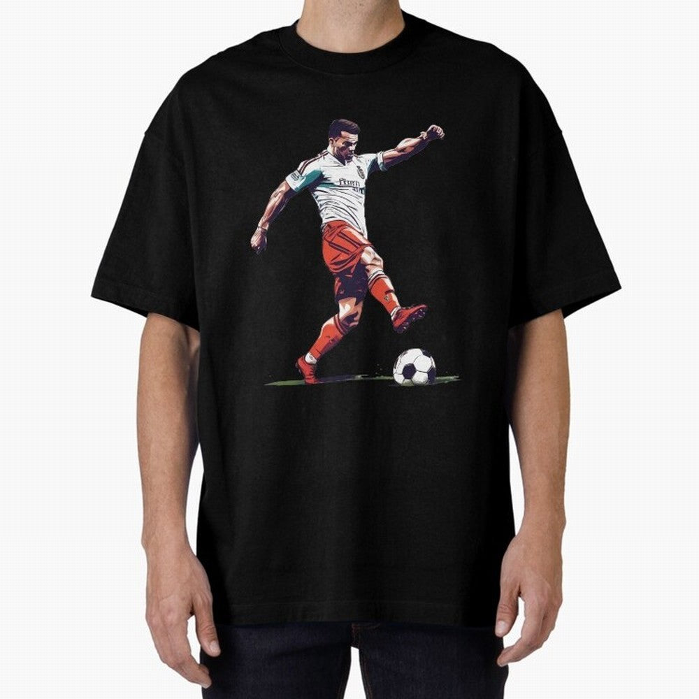 England Soccer Oversized T-Shirt Make Memories around FIFA World Cup 2026 Group Stage for Fans of Messi and Cristiano Ronaldo and Argentina, France and Brazil, Bringing Football Festival Excitement, Trophy Ambitions, Country Rivalries and Star