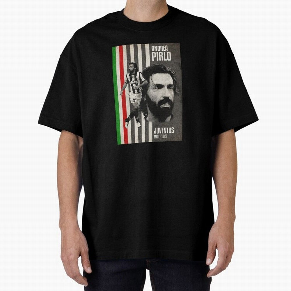 andrea pirlo juventus midfielder Oversized T-Shirt Make Every Match About the FIFA World Cup 2026 Group Stage Journey through Neymar Highlights, Argentina and Brazil Pride, Championship Spirit, Famous Goals, Roaring Crowds and International