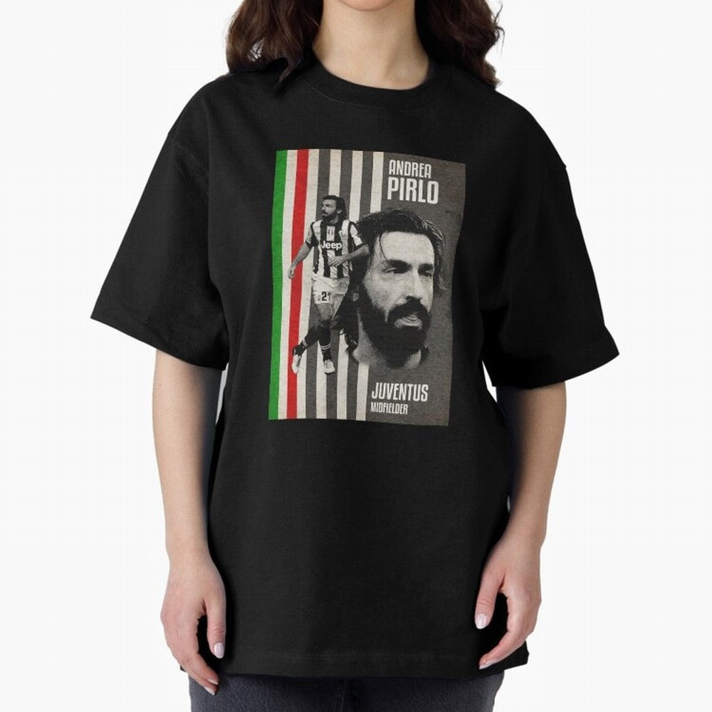 andrea pirlo juventus midfielder Oversized T-Shirt Make Every Match About the FIFA World Cup 2026 Group Stage Journey through Neymar Highlights, Argentina and Brazil Pride, Championship Spirit, Famous Goals, Roaring Crowds and International