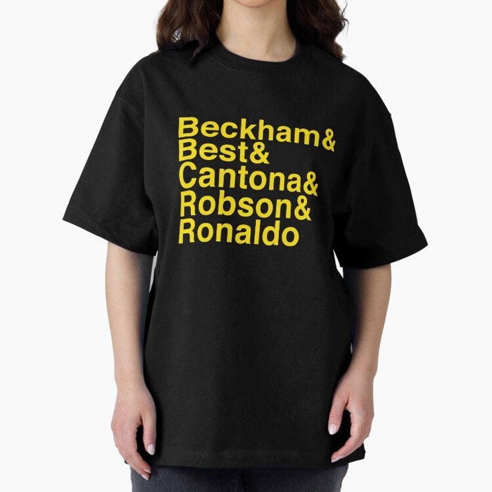Man Utd Star Players Oversized T-Shirt Follow Global Football Passion for FIFA World Cup 2026 Group Stage, Made for Messi and Cristiano Ronaldo, England and Germany, Worldwide Fan Energy, Dramatic Goals, Stadium Lights and Championship