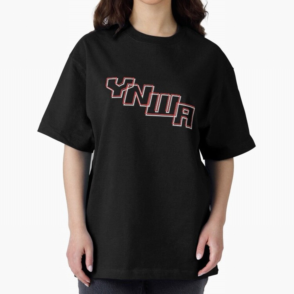 YNWA - You'll Never Walk Alone Oversized T-Shirt Bring World Football Passion into Global Football Passion for FIFA World Cup 2026 Group Stage, Connected to Cristiano Ronaldo, Portugal, Soccer Culture, Superstar Moments, National Team Dreams and