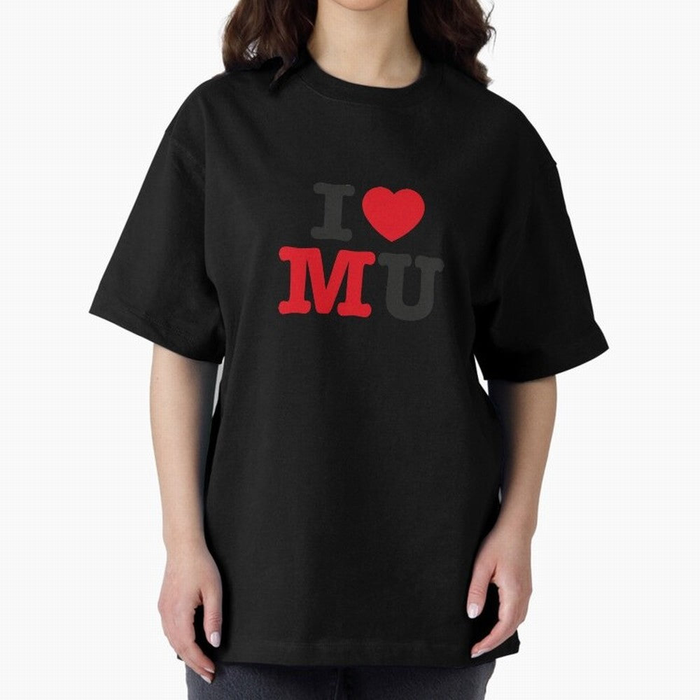 I Love Manchester Oversized T-Shirt Build Global Football Passion for FIFA World Cup 2026 USA Canada Mexico, with Haaland and Mbappe, Argentina and Brazil, Game Day Rituals, Football Legends, Country Pride and the Road to the Final; Perfect for