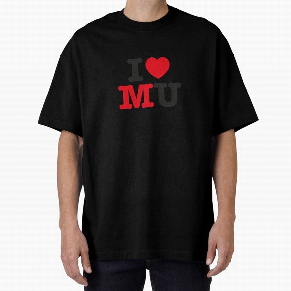 I Love Manchester Oversized T-Shirt Build Global Football Passion for FIFA World Cup 2026 USA Canada Mexico, with Haaland and Mbappe, Argentina and Brazil, Game Day Rituals, Football Legends, Country Pride and the Road to the Final; Perfect for