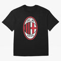 milan black n red Oversized T-Shirt Show Your Tournament Heart for FIFA World Cup 2026 Group Stage Spirit, Made for Argentina and Brazil, Mbappe and Neymar, Vintage Soccer Flavor, Modern Football Stars, National Flags and Final Night Emotion;