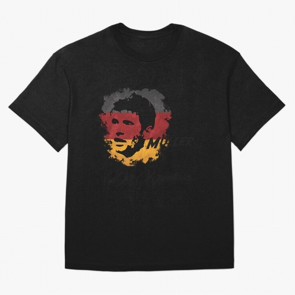 Germany Thomas Muller World Cup 2014 Oversized T-Shirt Feel the Trophy Chase of Match Day Hype around FIFA World Cup 2026 Group Stage, Messi, Neymar and Mbappe, Spain, Championship Spirit, Famous Goals, Roaring Crowds and International Football