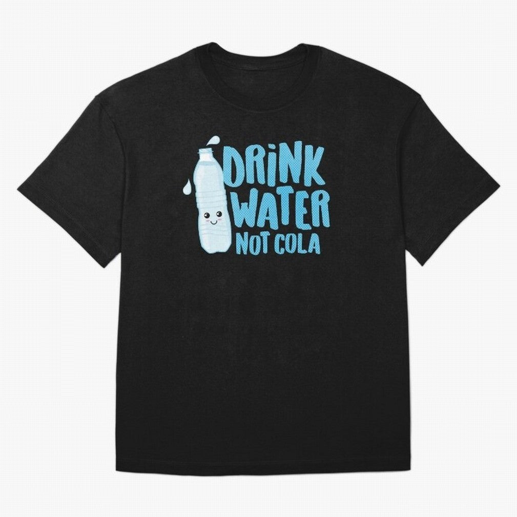 Drink Water Not Cola Kawaii Water Bottle? Oversized T-Shirt Bring FIFA World Cup 2026 Capturing Messi, CR7 and Mbappe, England Energy, Vintage Soccer Flavor, Modern Football Stars, National Flags and Final Night Emotion; Great for Supporters Who