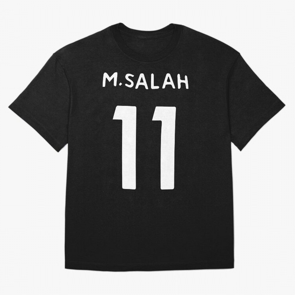 Mo Salah Oversized T-Shirt Honor the Football Icons of FIFA World Cup 2026 USA Canada Mexico for Fans of Messi, Neymar and Mbappe and Portugal, Bringing Football Festival Excitement, Trophy Ambitions, Country Rivalries and Star Player Buzz; Great