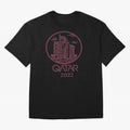 Qatar Welcome Oversized T-Shirt Support Your Favorite Stars during the FIFA World Cup 2026 Journey through Neymar Highlights, England Pride, Football History, Final Match Energy, Crowd Noise and Once in a Lifetime Moments; Perfect for Supporters