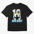 Messi 10 Classic T-Shirt Embrace Global Football Passion for FIFA World Cup 2026, Capturing Mbappe and Neymar, Brazil, Portugal and Argentina, Retro Football Energy, Iconic Rivalries, Trophy Chase Drama and Stadium Atmosphere; Great for Watch