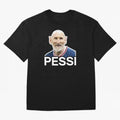 PESSI MEME Classic T-Shirt Experience the FIFA World Cup 2026 Journey through Messi and Cristiano Ronaldo Highlights, England, France and Netherlands Pride, Global Supporter Spirit, Legendary Goals, National Colors and Tournament Celebration; Made