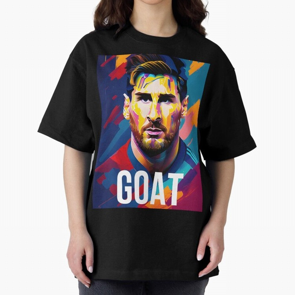 Messi The Goat Classic T-Shirt Support Iconic Players in Match Day Hype around FIFA World Cup 2026, Haaland, Portugal, Football Festival Excitement, Trophy Ambitions, Country Rivalries and Star Player Buzz; Perfect for People Who Love Argentina,