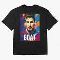 Messi The Goat Classic T-Shirt Support Iconic Players in Match Day Hype around FIFA World Cup 2026, Haaland, Portugal, Football Festival Excitement, Trophy Ambitions, Country Rivalries and Star Player Buzz; Perfect for People Who Love Argentina,