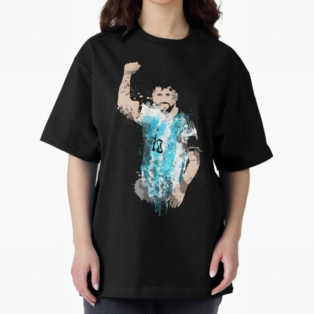 Messi 10 The Goat Essential T-Shirt Build Global Football Passion for FIFA World Cup 2026 USA Canada Mexico, Inspired by Haaland and Mbappe, France and Portugal, Football Festival Excitement, Trophy Ambitions, Country Rivalries and Star Player