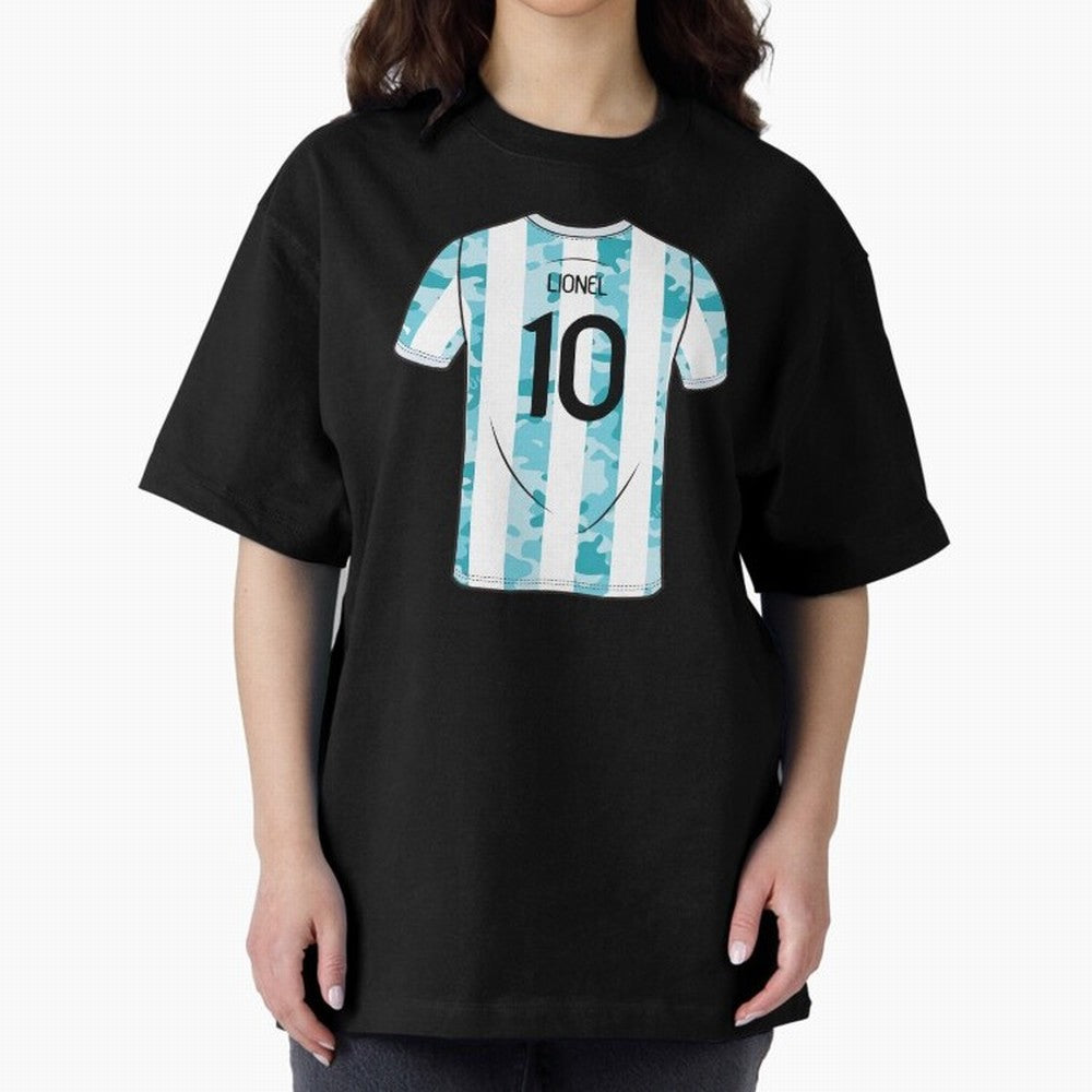 Jersey Illustration LeoMessi Classic T-Shirt Treasure FIFA World Cup 2026 Group Stage Featuring Haaland, Brazil Energy, Vintage Soccer Flavor, Modern Football Stars, National Flags and Final Night Emotion; Made for Die Hard Supporters, Soccer