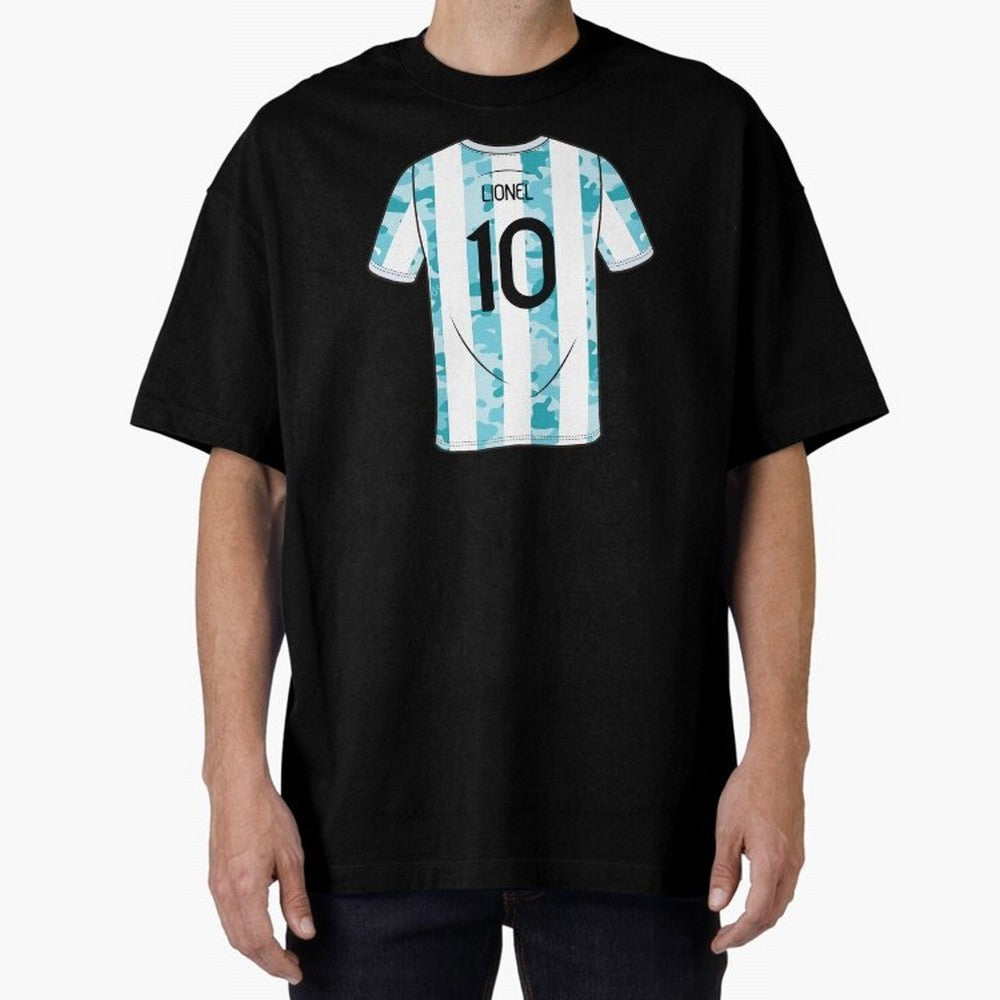 Jersey Illustration LeoMessi Classic T-Shirt Treasure FIFA World Cup 2026 Group Stage Featuring Haaland, Brazil Energy, Vintage Soccer Flavor, Modern Football Stars, National Flags and Final Night Emotion; Made for Die Hard Supporters, Soccer