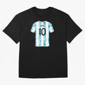 Jersey Illustration LeoMessi Classic T-Shirt Treasure FIFA World Cup 2026 Group Stage Featuring Haaland, Brazil Energy, Vintage Soccer Flavor, Modern Football Stars, National Flags and Final Night Emotion; Made for Die Hard Supporters, Soccer