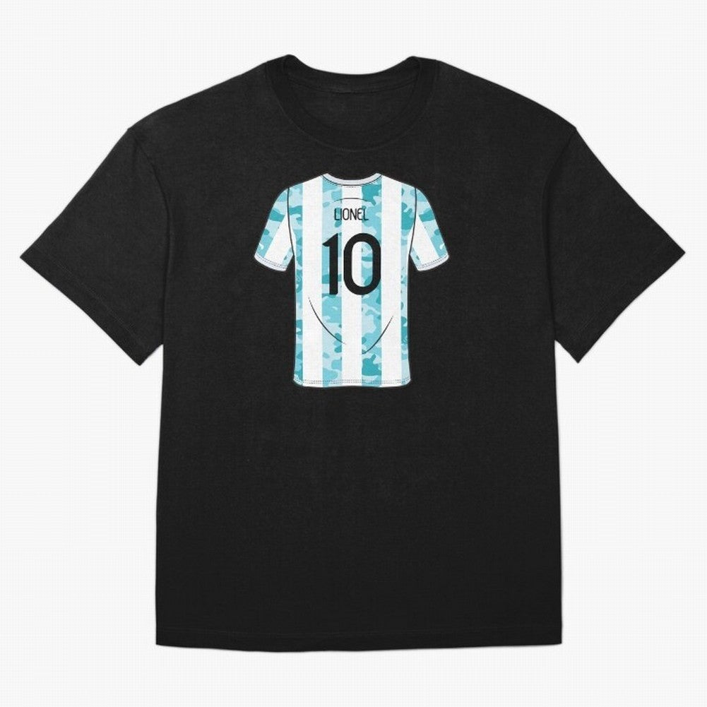 Jersey Illustration LeoMessi Classic T-Shirt Treasure FIFA World Cup 2026 Group Stage Featuring Haaland, Brazil Energy, Vintage Soccer Flavor, Modern Football Stars, National Flags and Final Night Emotion; Made for Die Hard Supporters, Soccer