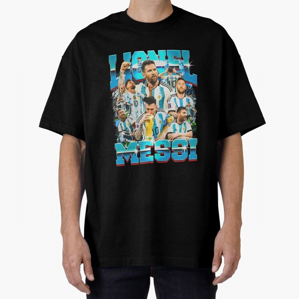 Lionel Messi Bootleg Essential T-Shirt Show Your Stadium Side during Match Day Hype around FIFA World Cup 2026 USA Canada Mexico, CR7 and Messi, England, Supporter Pride, Iconic Celebrations, Legendary Names and Global Match Day Energy; Ideal for