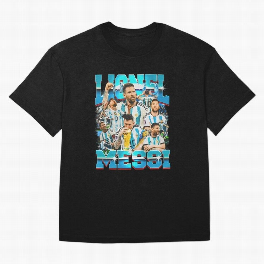 Lionel Messi Bootleg Essential T-Shirt Show Your Stadium Side during Match Day Hype around FIFA World Cup 2026 USA Canada Mexico, CR7 and Messi, England, Supporter Pride, Iconic Celebrations, Legendary Names and Global Match Day Energy; Ideal for