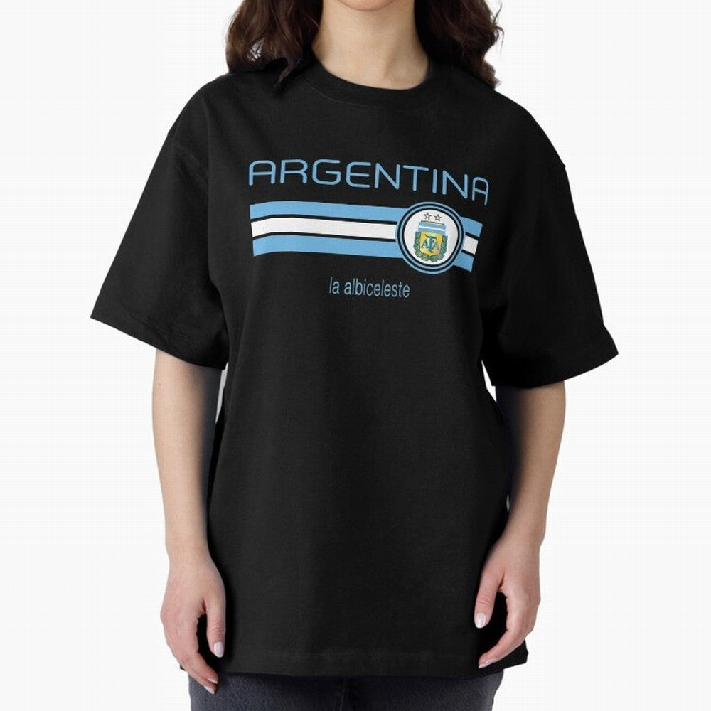 Football Argentina Classic T-Shirt Experience the Global Stage of FIFA World Cup 2026 for Fans of Messi and Cristiano Ronaldo and France, Bringing Supporter Pride, Iconic Celebrations, Legendary Names and Global Match Day Energy; Perfect for Fans,