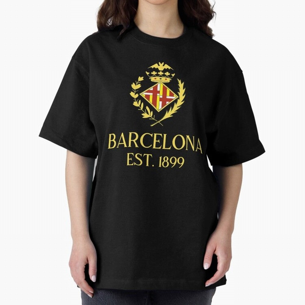 Barcelona Classic T-Shirt Celebrate Soccer Greatness during FIFA World Cup 2026 for Fans of Cristiano Ronaldo and England and Germany, Bringing Football History, Final Match Energy, Crowd Noise and Once in a Lifetime Moments; Created for Match Day