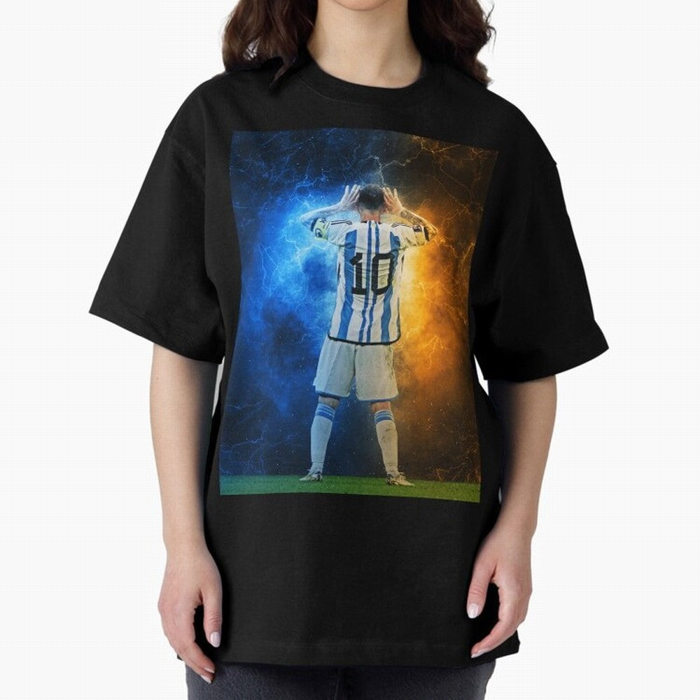 LIONEL MESSI NEW GOAL CELEBRATION SEASON 2023 2024 Classic T-Shirt Celebrate the Road through Global Football Passion for FIFA World Cup 2026 Group Stage, Capturing Neymar, Haaland and Cristiano Ronaldo, England and Germany, Football History, Final