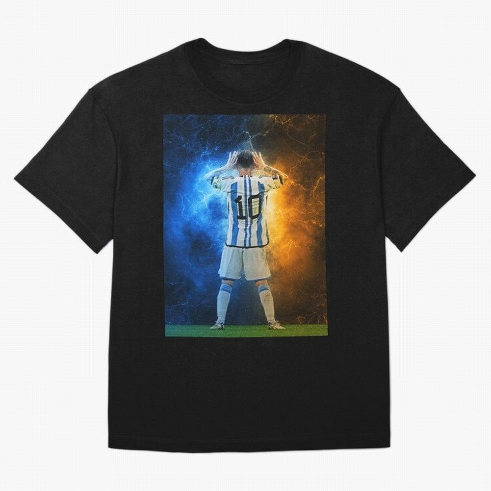 LIONEL MESSI NEW GOAL CELEBRATION SEASON 2023 2024 Classic T-Shirt Celebrate the Road through Global Football Passion for FIFA World Cup 2026 Group Stage, Capturing Neymar, Haaland and Cristiano Ronaldo, England and Germany, Football History, Final