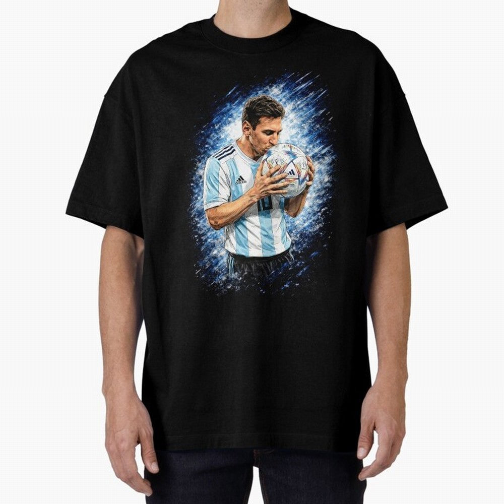 Messi Football Legend Pride Classic T-Shirt Honor the Beautiful Game during FIFA World Cup 2026 USA Canada Mexico for Fans of Messi and Cristiano Ronaldo and Spain, Bringing Vintage Soccer Flavor, Modern Football Stars, National Flags and Final