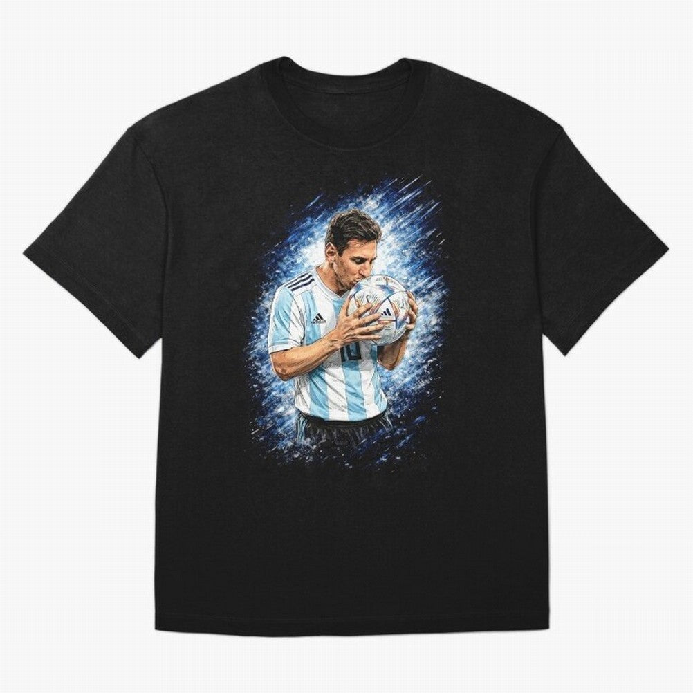 Messi Football Legend Pride Classic T-Shirt Honor the Beautiful Game during FIFA World Cup 2026 USA Canada Mexico for Fans of Messi and Cristiano Ronaldo and Spain, Bringing Vintage Soccer Flavor, Modern Football Stars, National Flags and Final