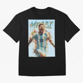 The Messiah Oversized T-Shirt Experience the FIFA World Cup 2026 Group Stage Journey through Messi, Neymar and Mbappe Highlights, Netherlands Pride, Global Supporter Spirit, Legendary Goals, National Colors and Tournament Celebration; Great for